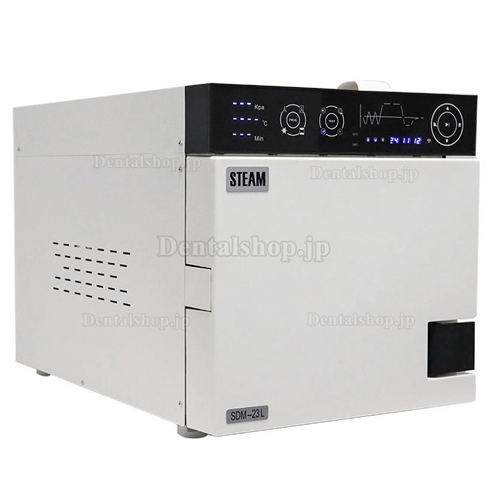 SDM 18L/23L 歯科高圧蒸気滅菌器オートクレーブ クラスB プリンター付き